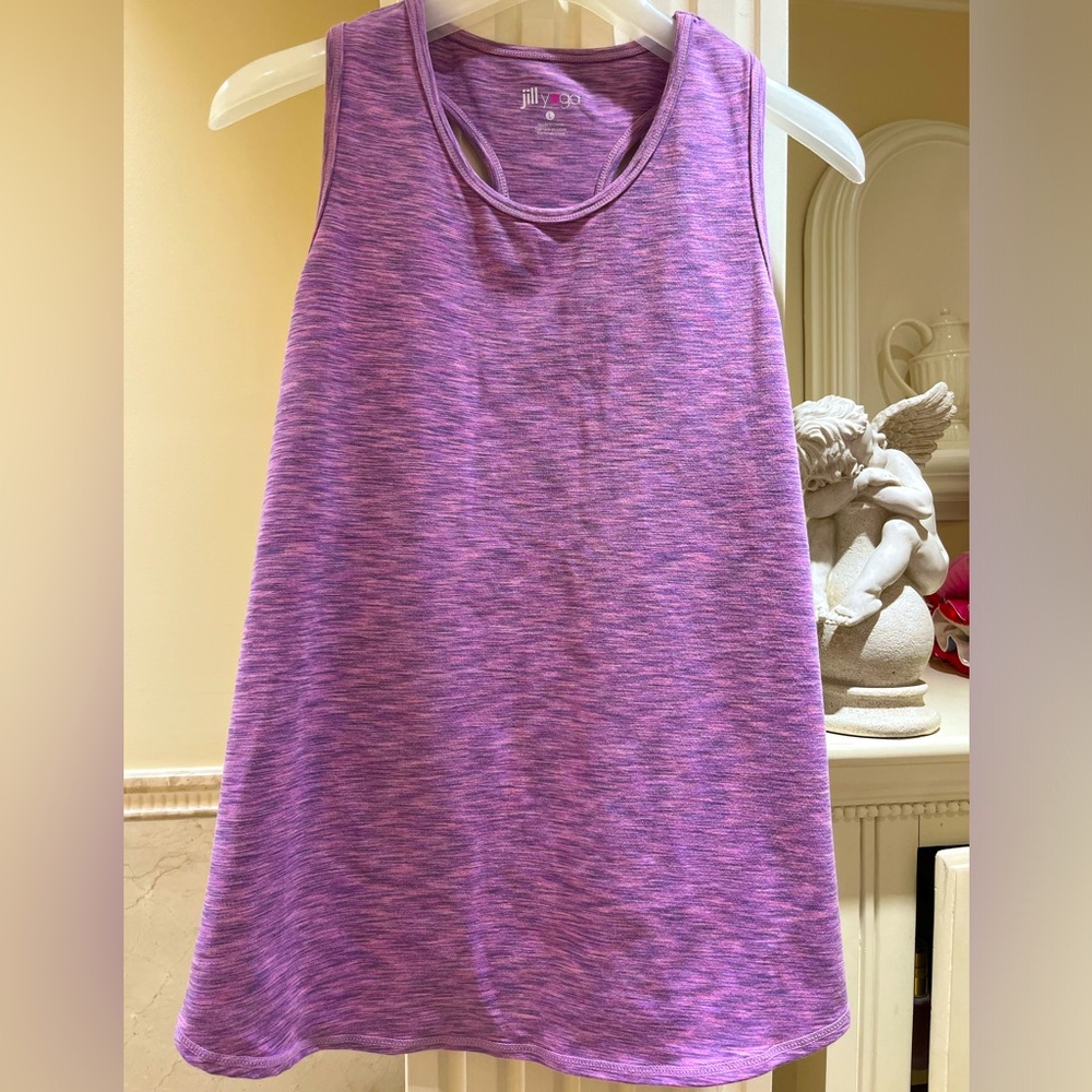 Beautiful pinky purple Jill Yoga tank size L